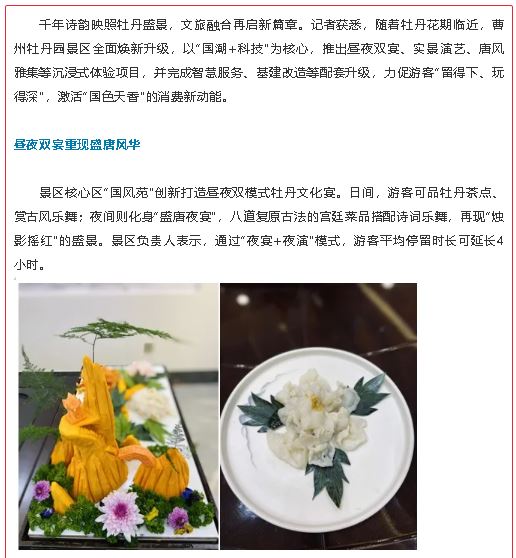亮点抢先看！曹州牡丹园景区打造沉浸式文旅新地标