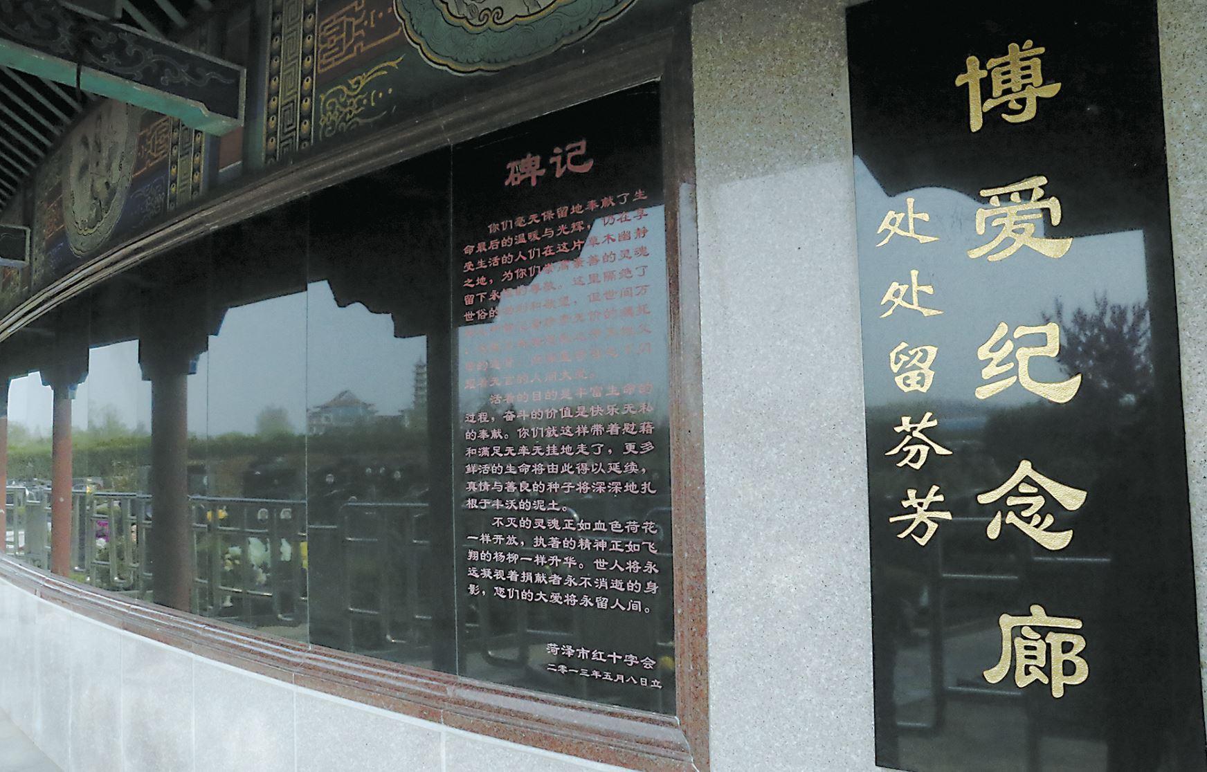 生命在奉献中延续