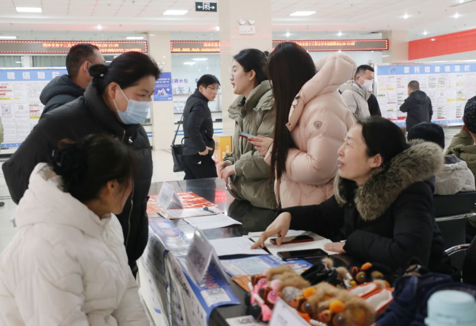 女性专场招聘会抛出就业“橄榄枝”