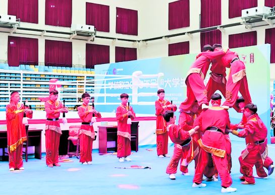 全国大学生拳击锦标赛菏泽开赛