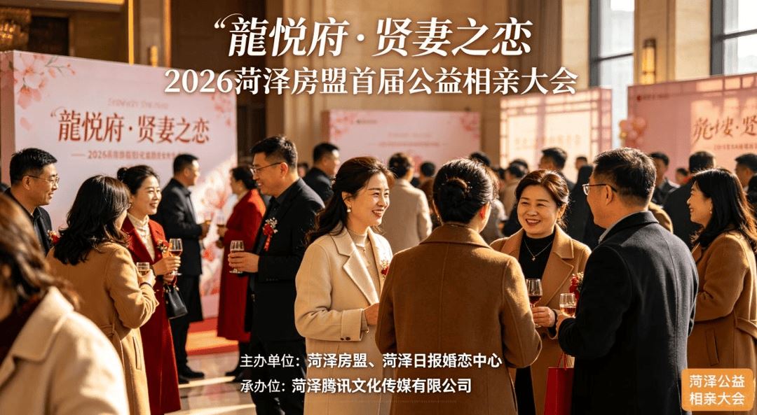 刚好遇见你!2026菏泽房盟首届公益相亲大会