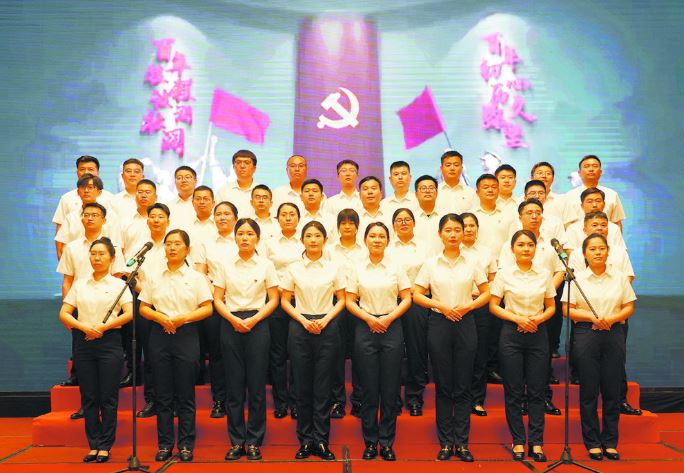 党在我心中 青春展风采